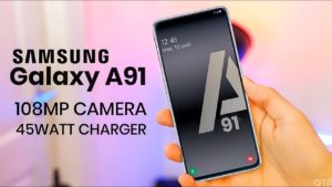 Complete Galaxy A91 specs confirm Snapdragon 855, 45W charging